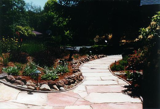 Sloping Flagstone Walks photo