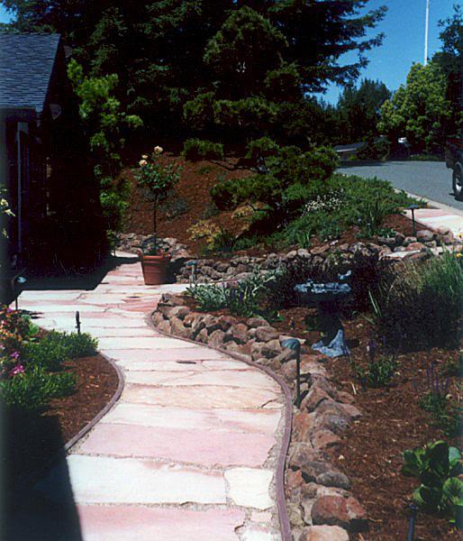 Sloping Flagstone Walks photo