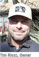 Tim Rivas, owner of Rivas Landscape Group